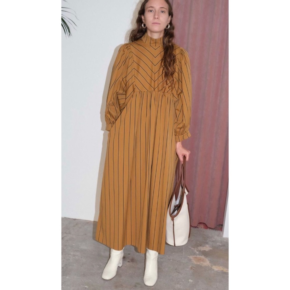 MR. LARKIN, Naeema Dress, Banker Stripe